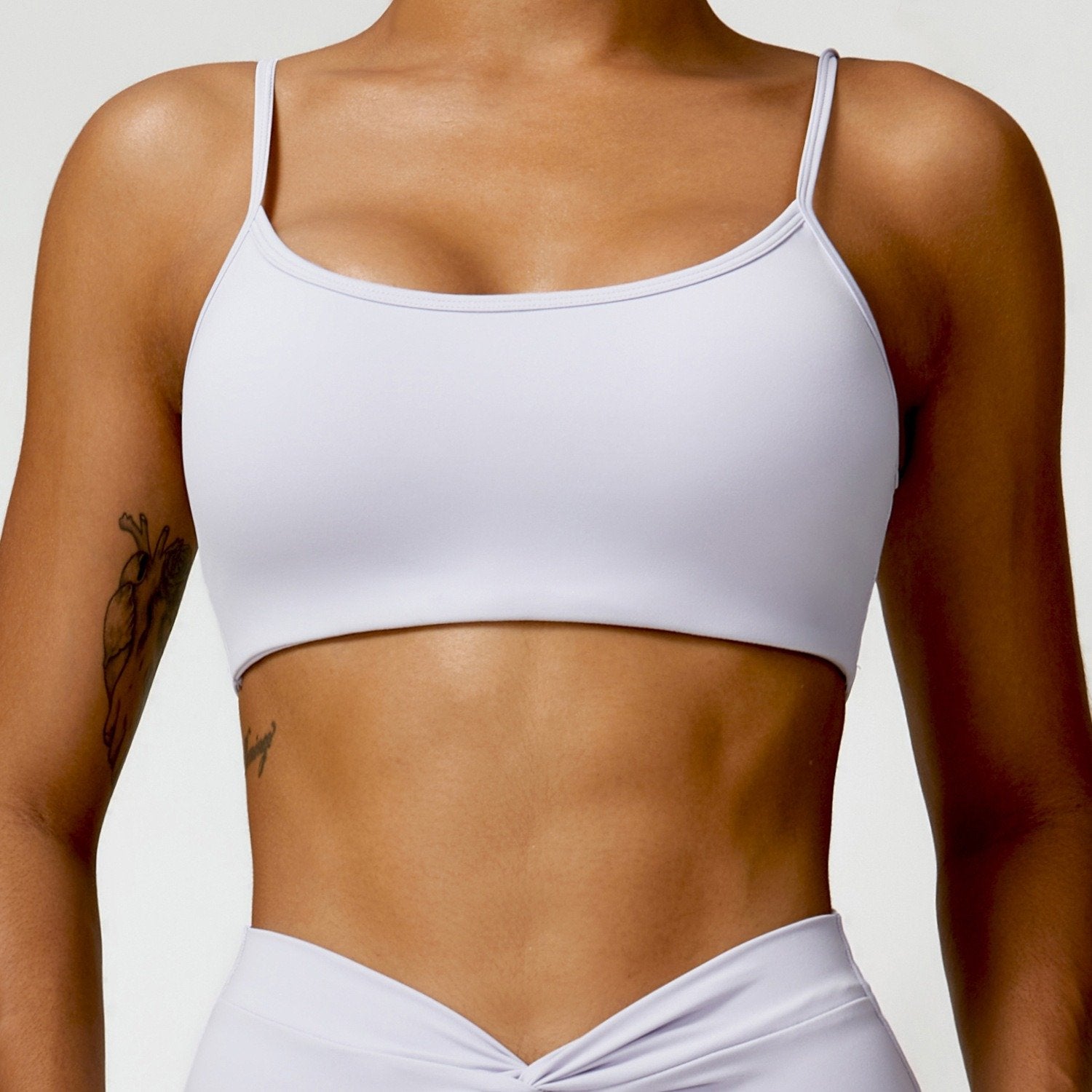 Sports Bra With Adjusted Straps