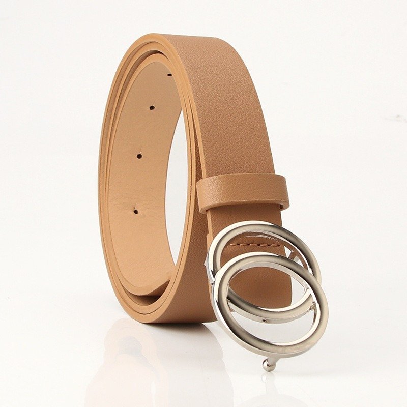 Double Loop Button Belt