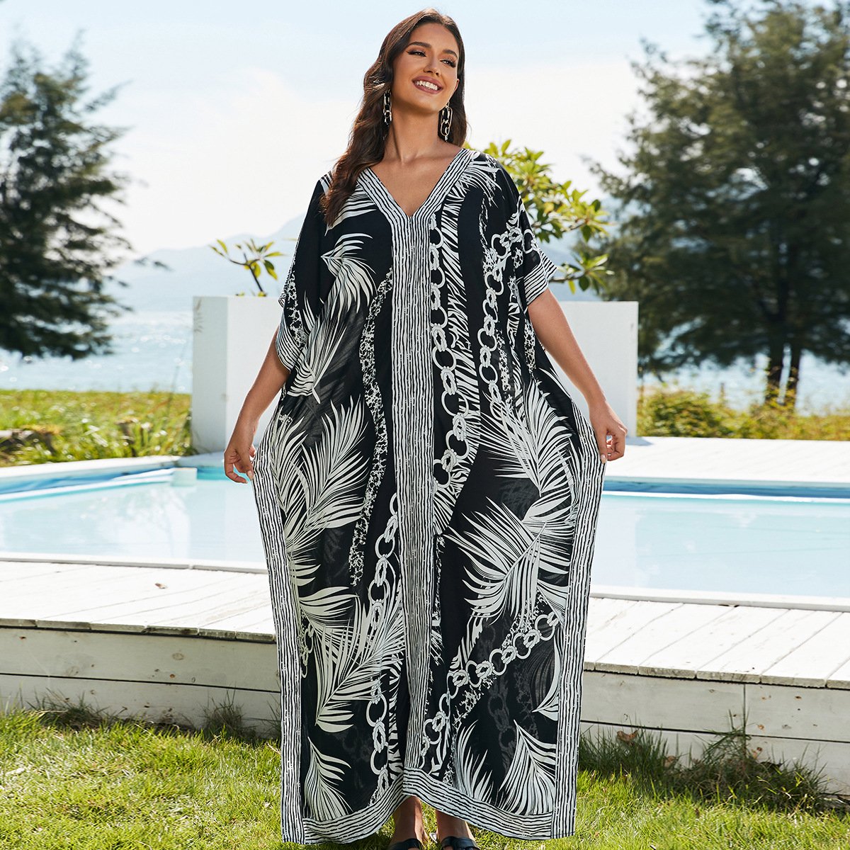 Printed Beach Robe