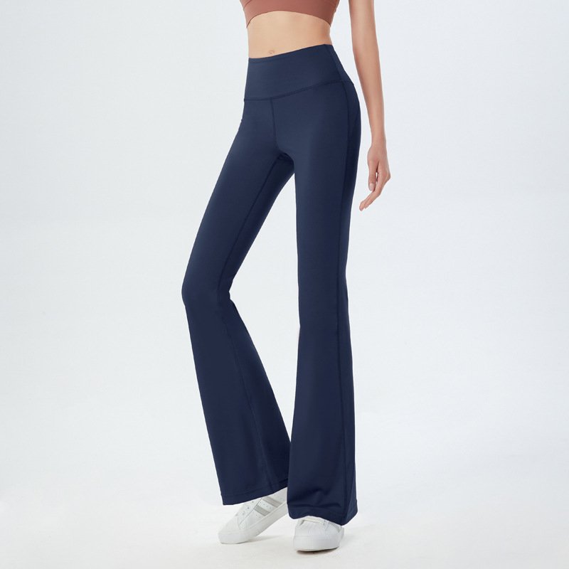 Elastic Flared Wide Leg Sport Pants