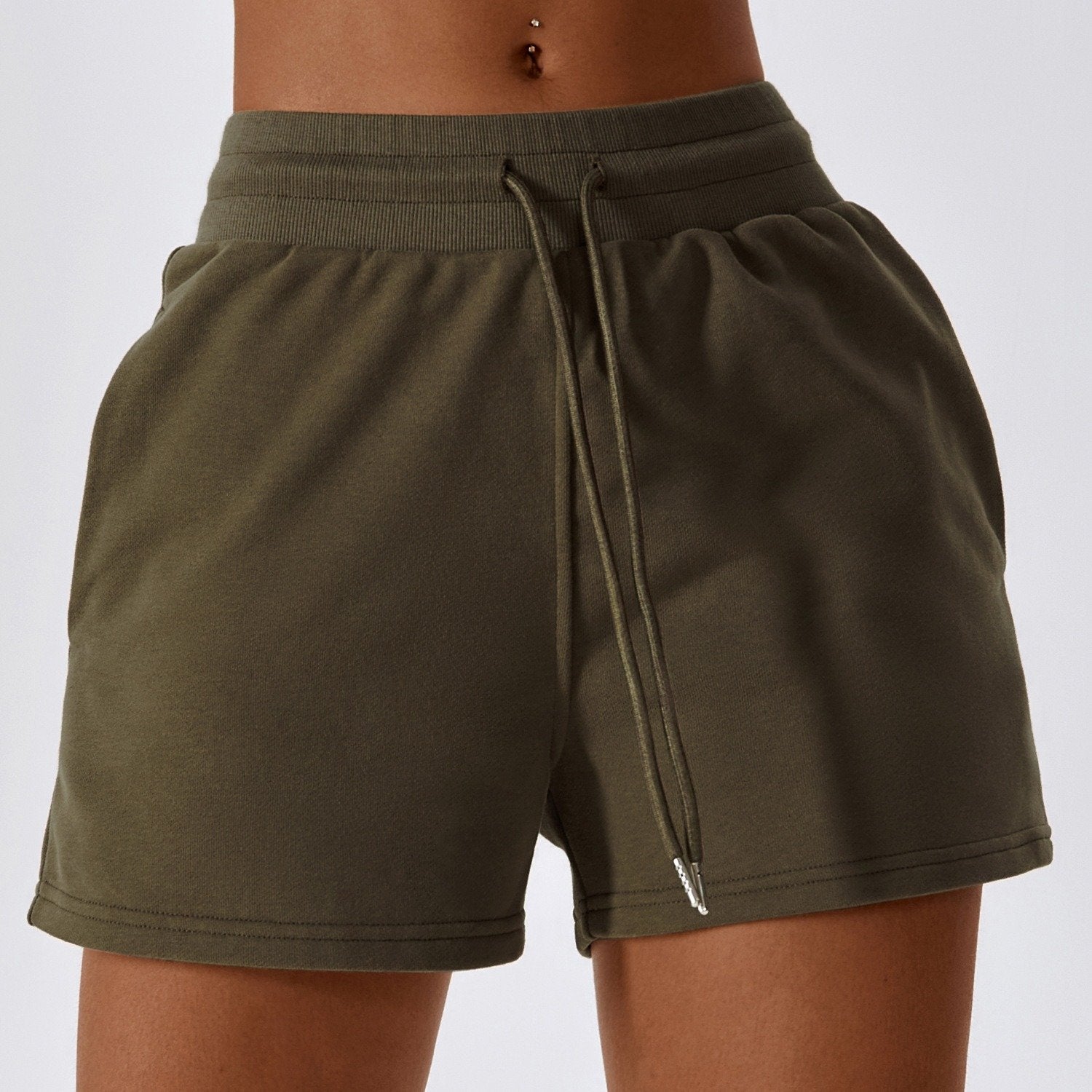 Loose Sport Shorts With Drawstring