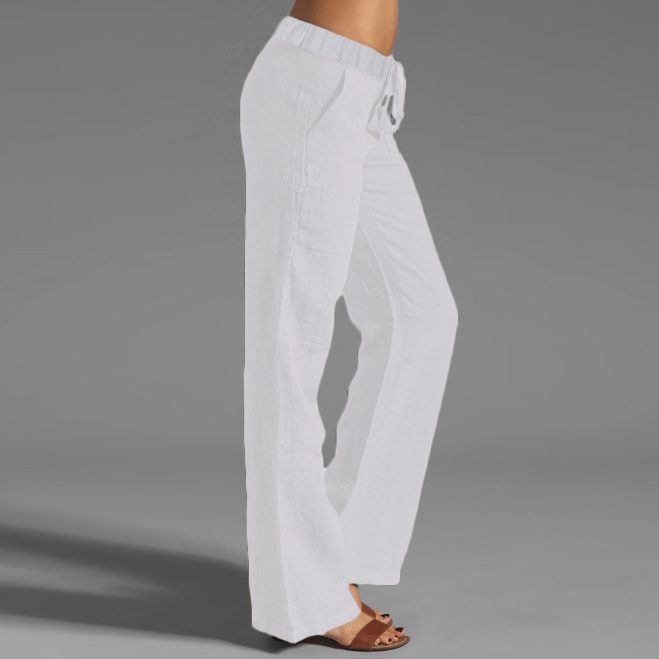 High Waist Micro Flared Pants