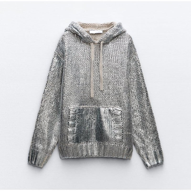 Metallic Hoodie