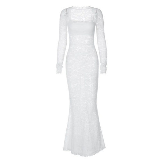 Long Lace Dress