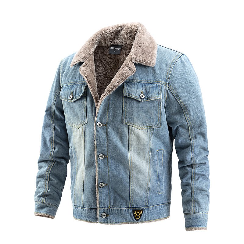 Jeans Jacket Cashmere Casual