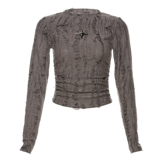 Fitted Long Sleeve T-shirt