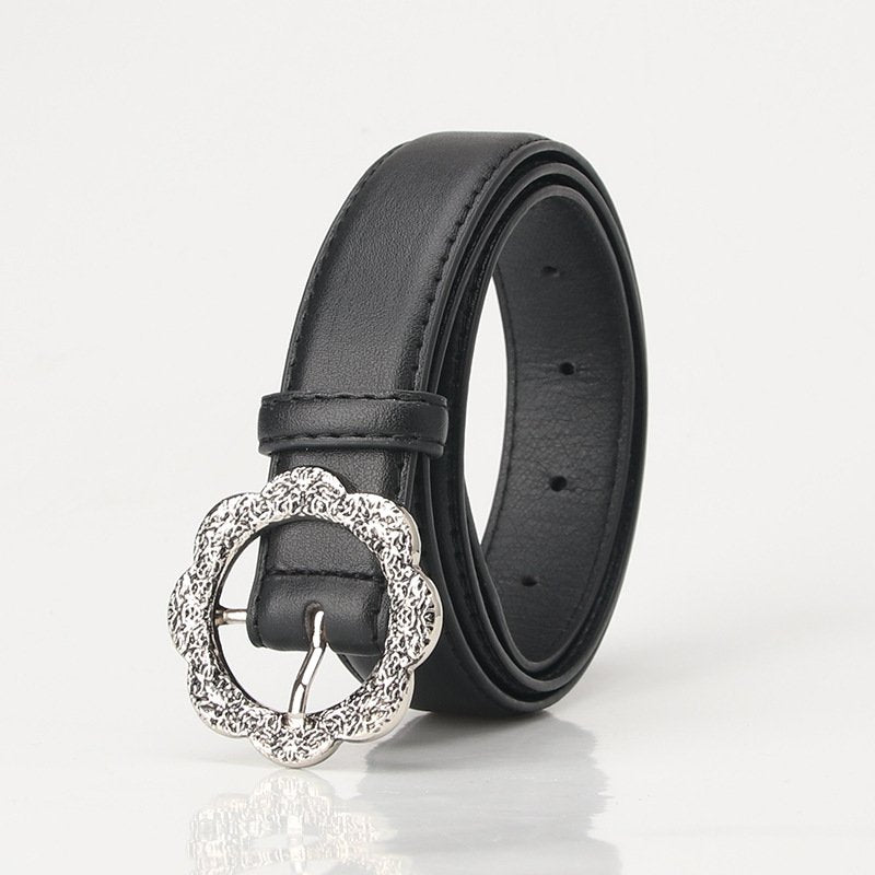 Alloy Buckle Ladies Belt Trim Jeans Belt Lady