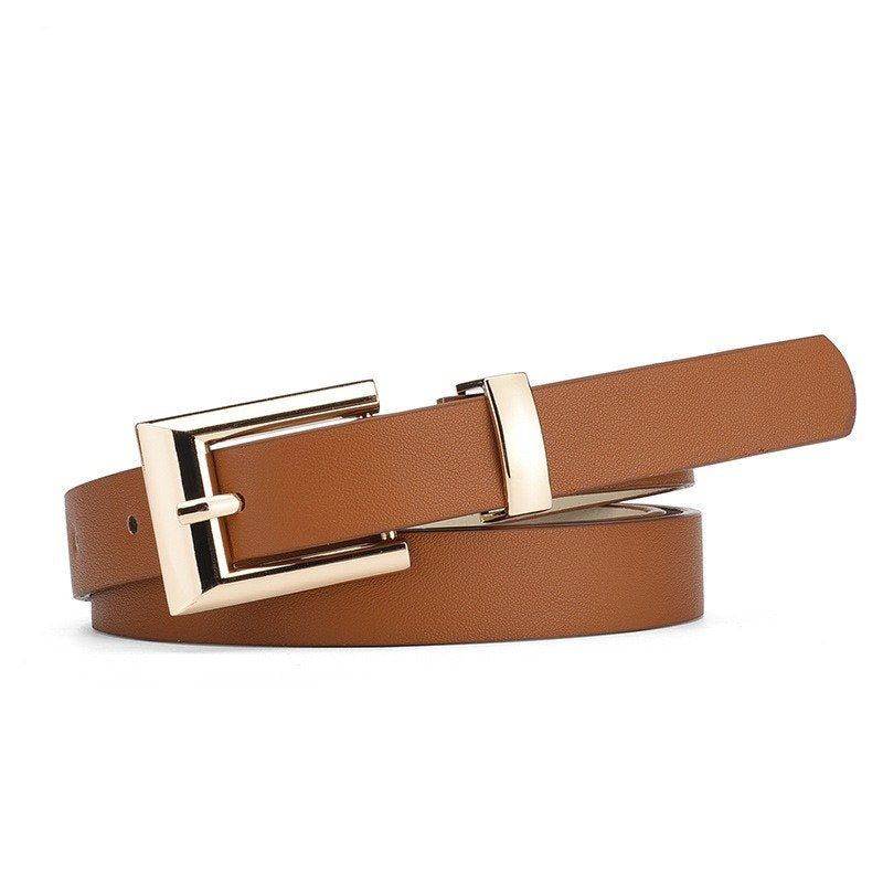 Elegant Pure Color Belt