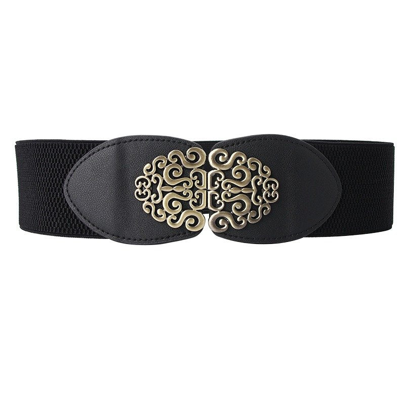 Belt With Stamp Buckle