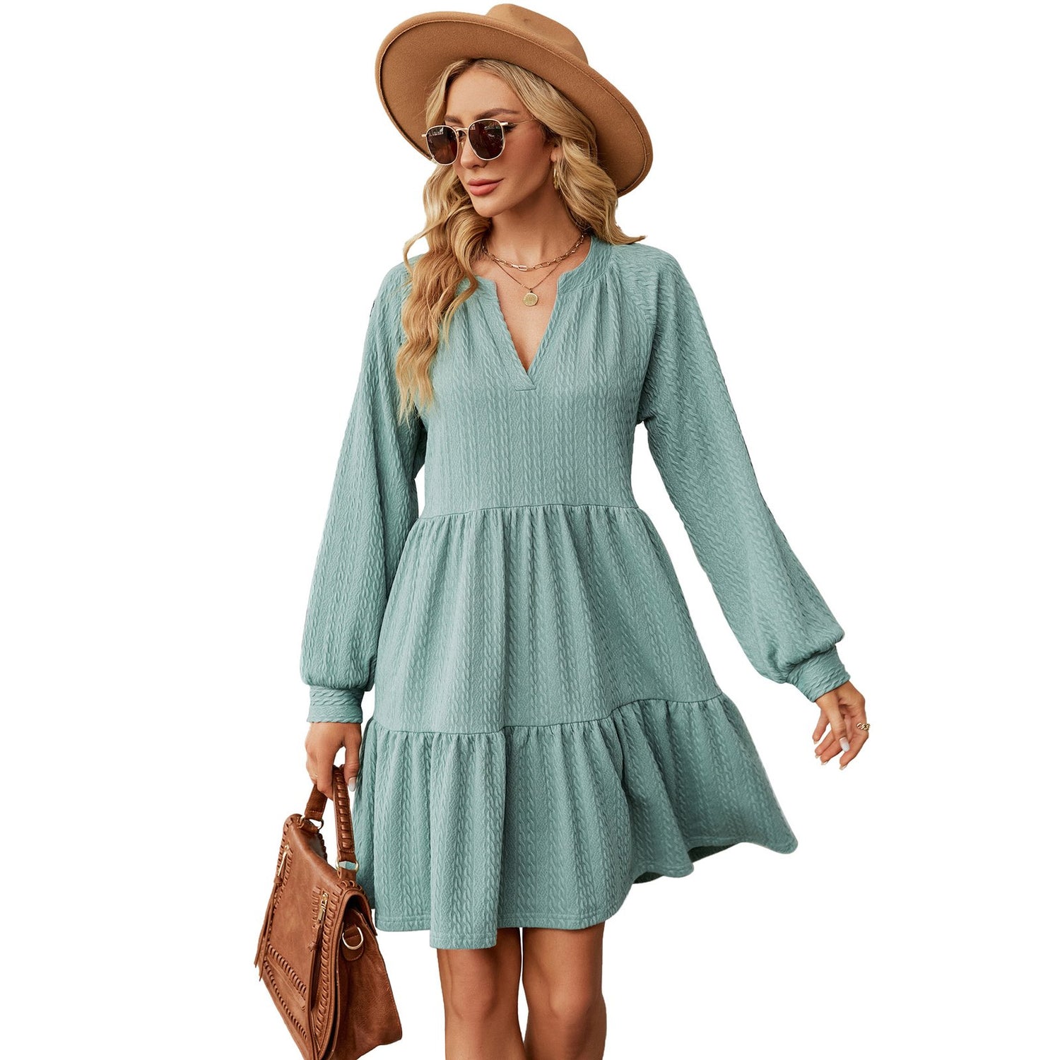 Loose Pleated Dress