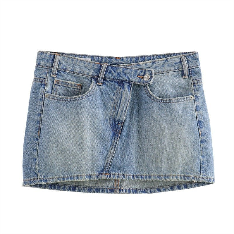 Denim Mini Skirt