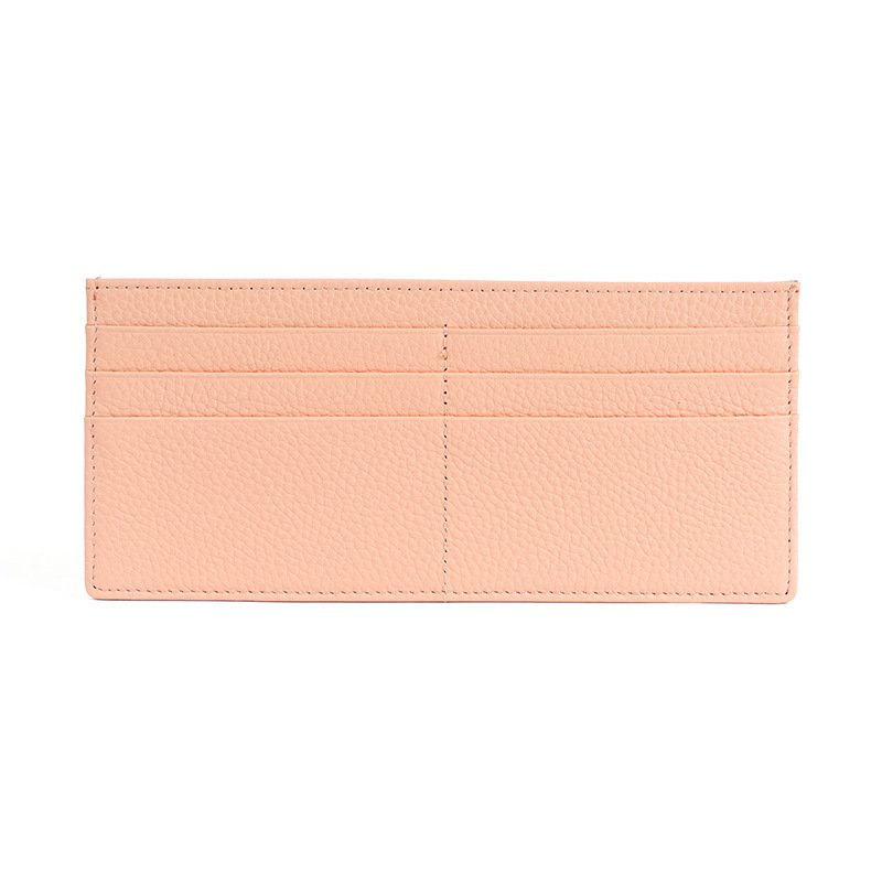 Wallet Card Bag Leather Multi Card Zipper