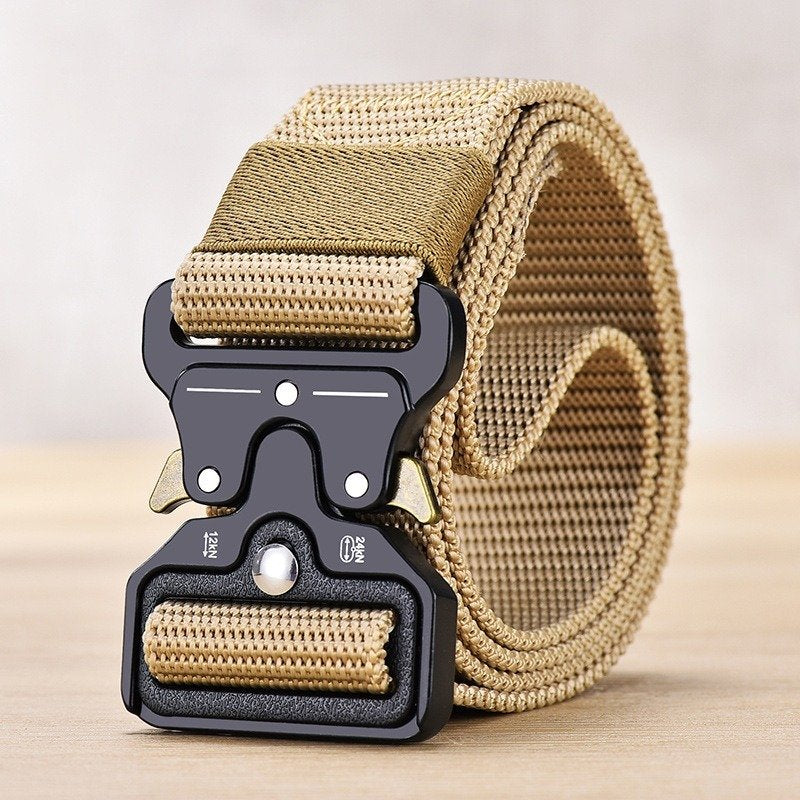 Tactical Belt With Alloy Buckle