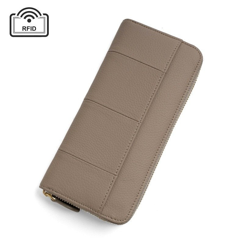 Women's Magnetic Wallet with Zipper