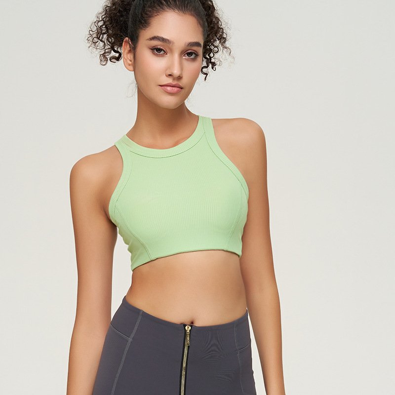 Quick-Drying Yarn Fitness Sports Bra