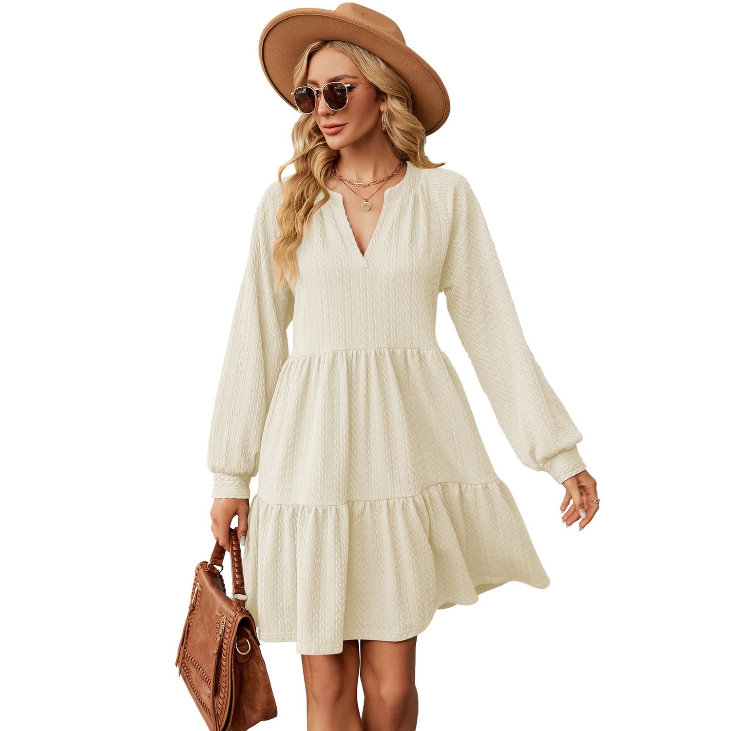 Loose Pleated Dress