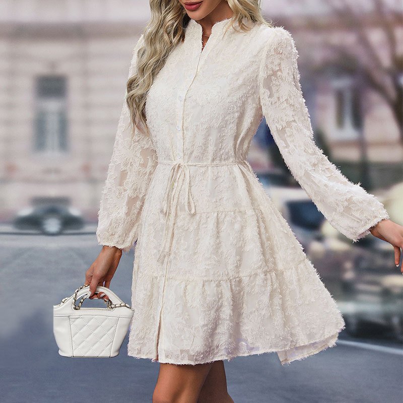 Long Sleeve Bell Dress