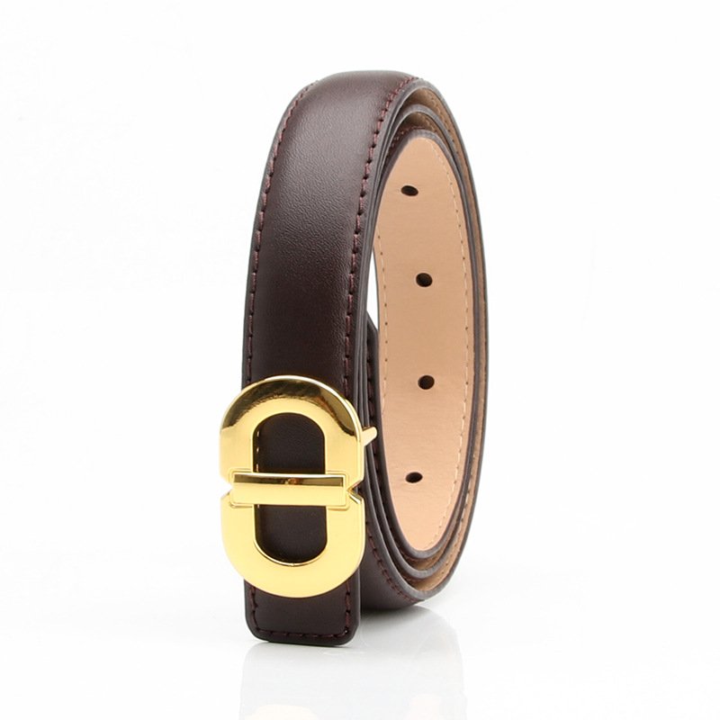 Ladies New Belt High Grade Gold Double