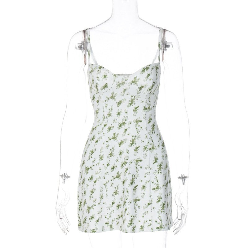 Small Floral Short Dress