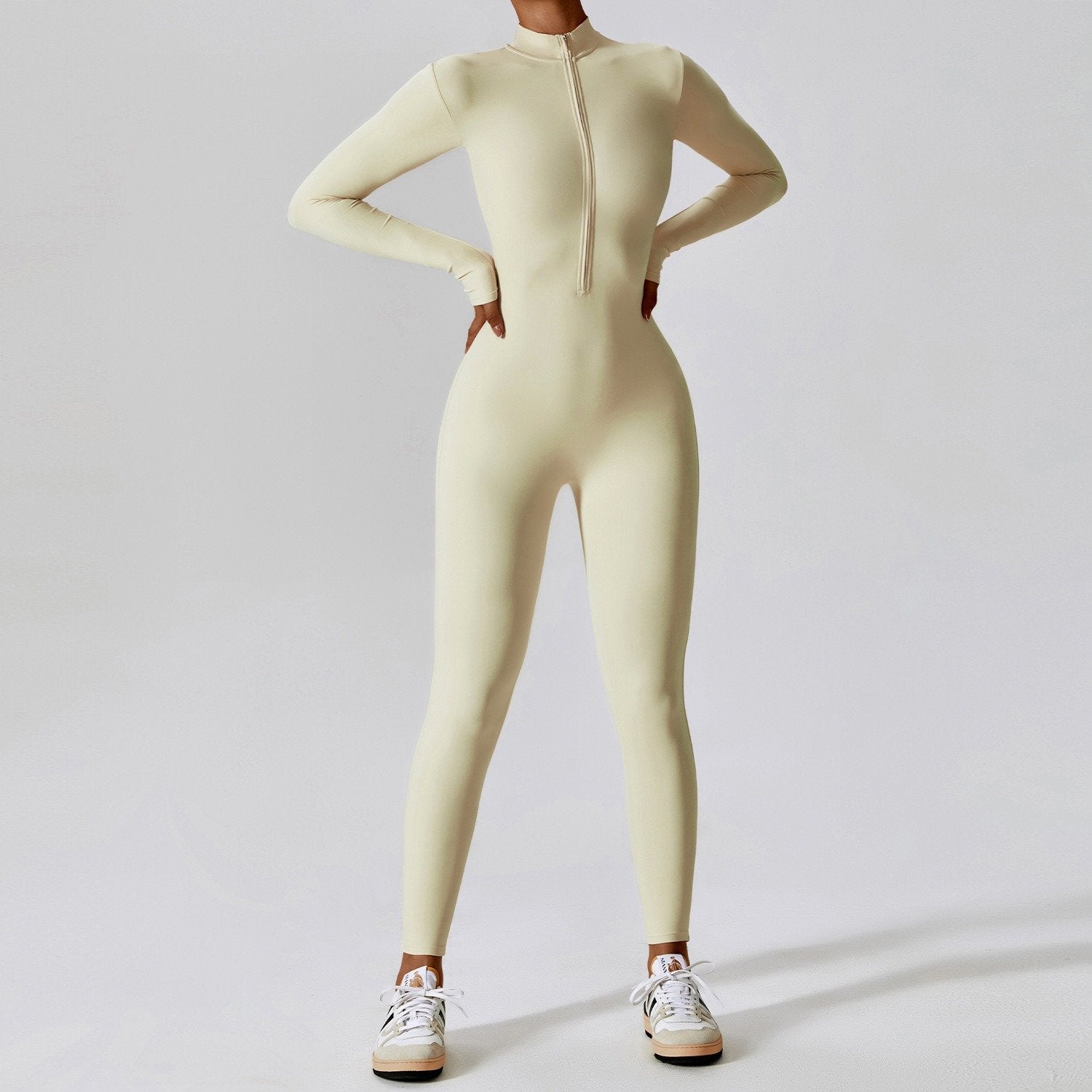 Long Sleeve Sport Jumpsuit