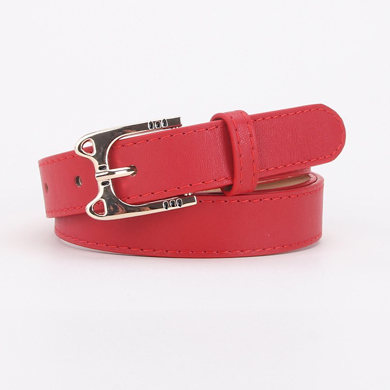 Alloy buckle belt women's jeans belt women's belt