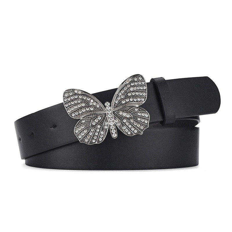 Butterfly Buckle Belt