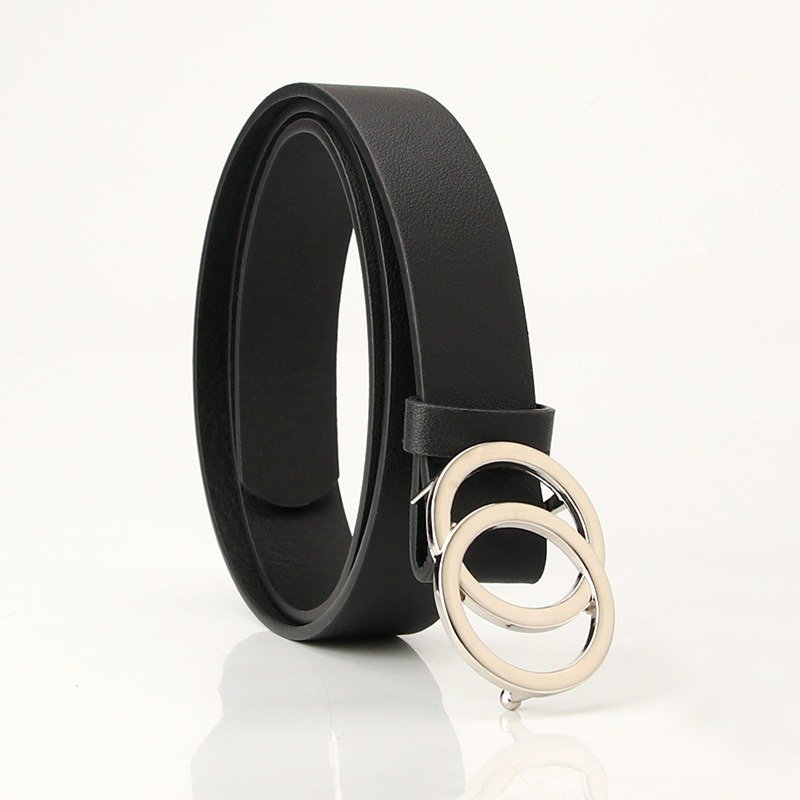 Double Loop Button Belt