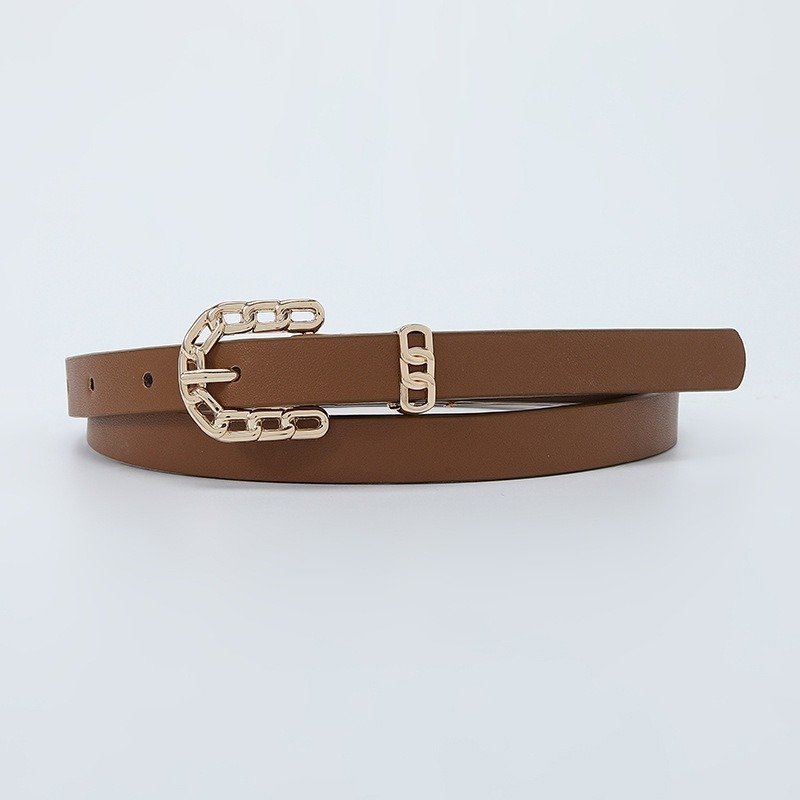 Golden Chain Buckle Belt