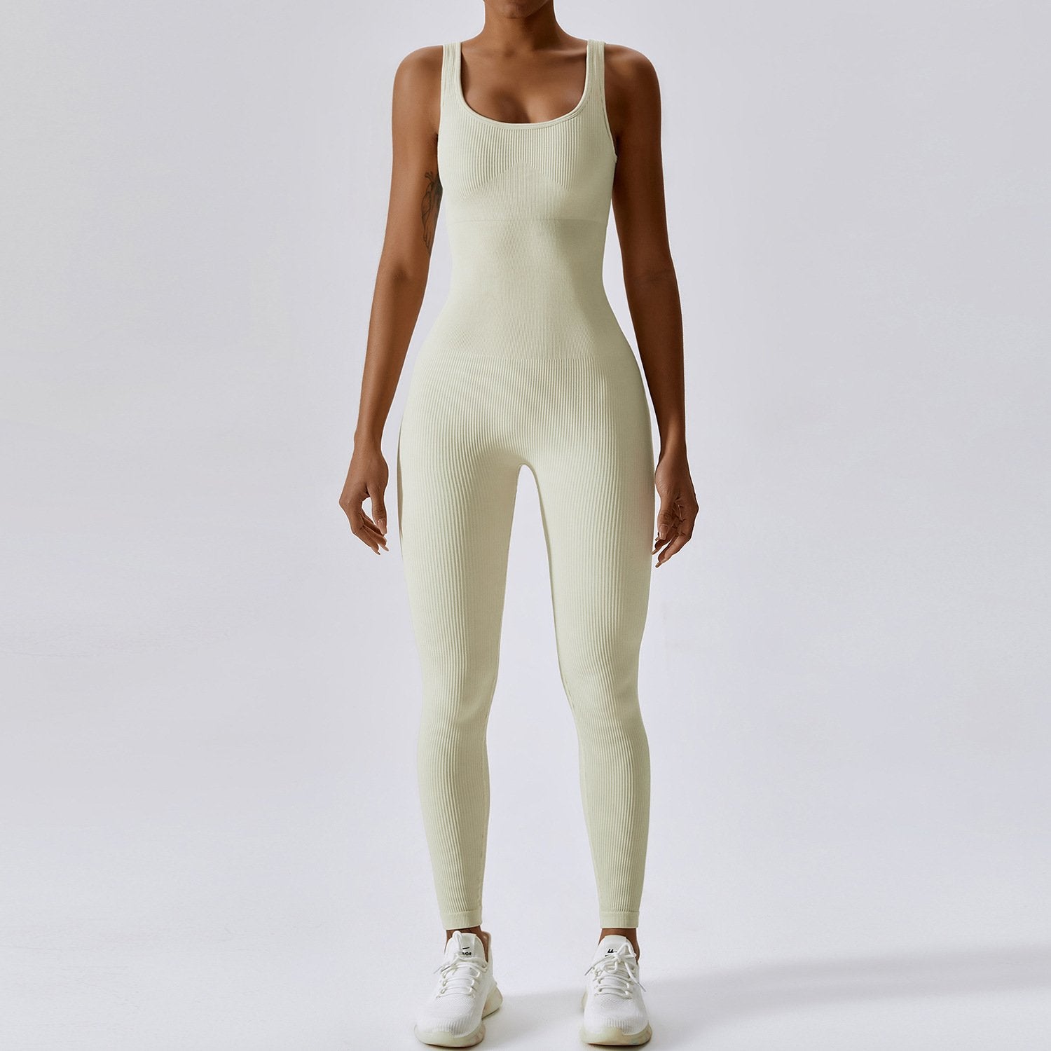 Slim Exercise Elastic Bodysuit