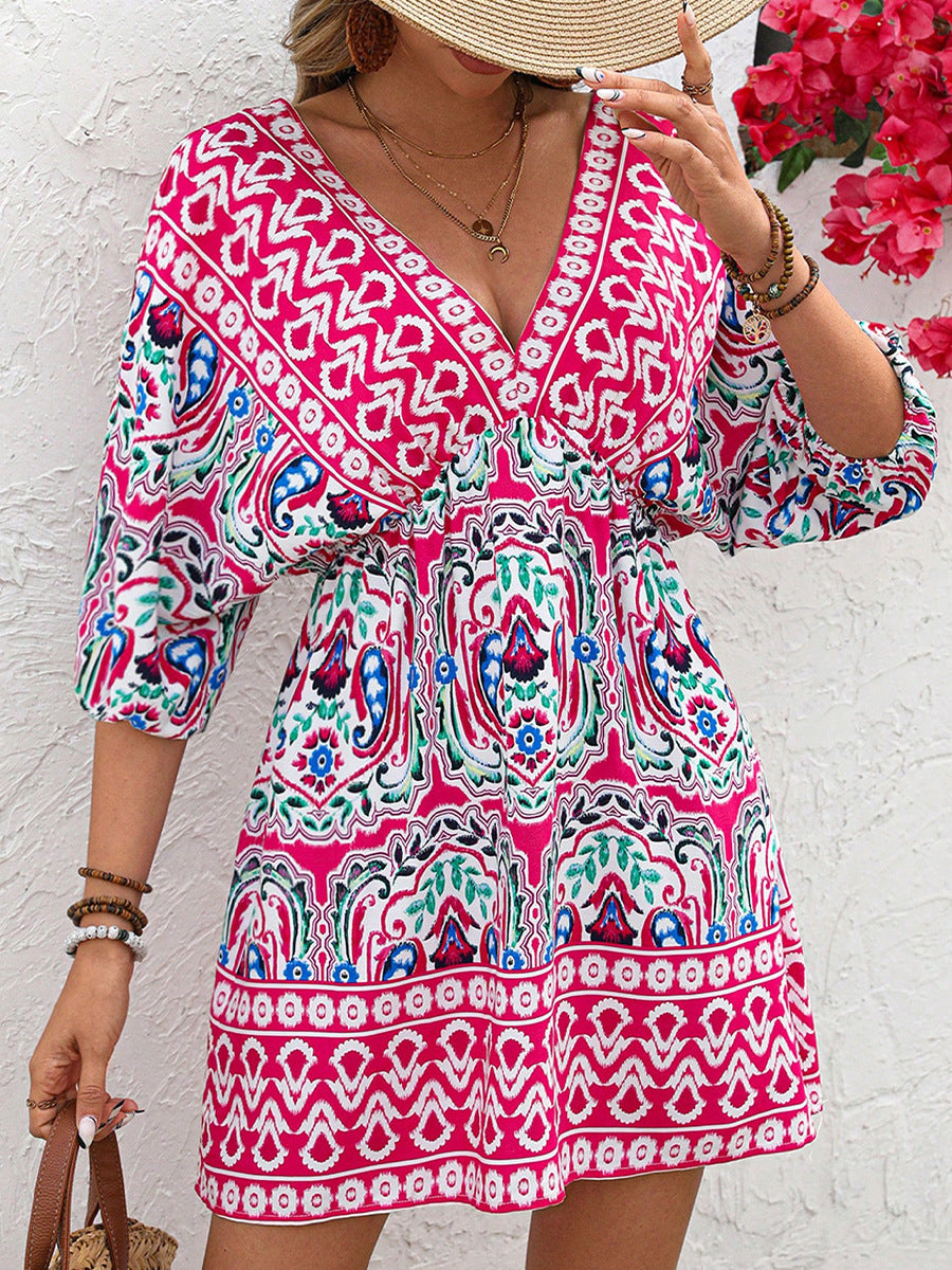 Bohemian style dress