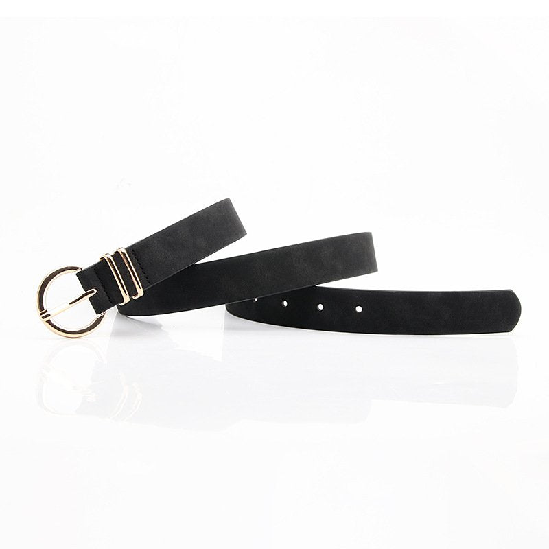 Tie In Alloy Pin Buckle Belt