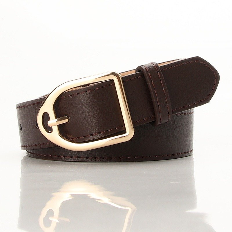 Belt With Alloy Buckle