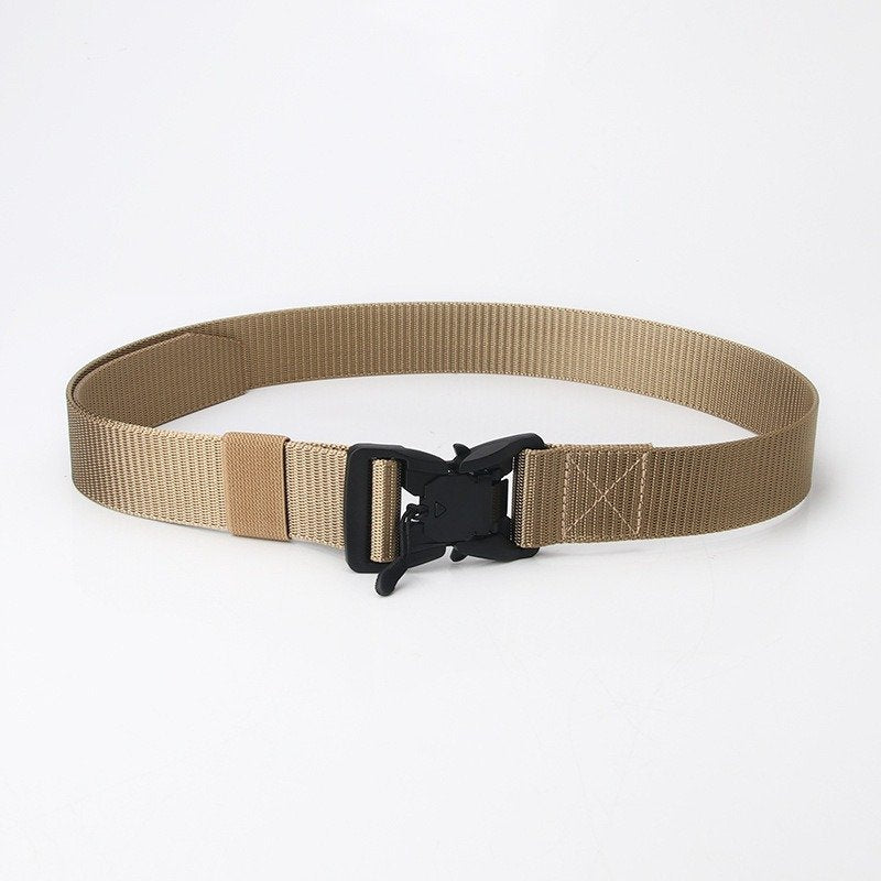 Tactical Belt With Button Man