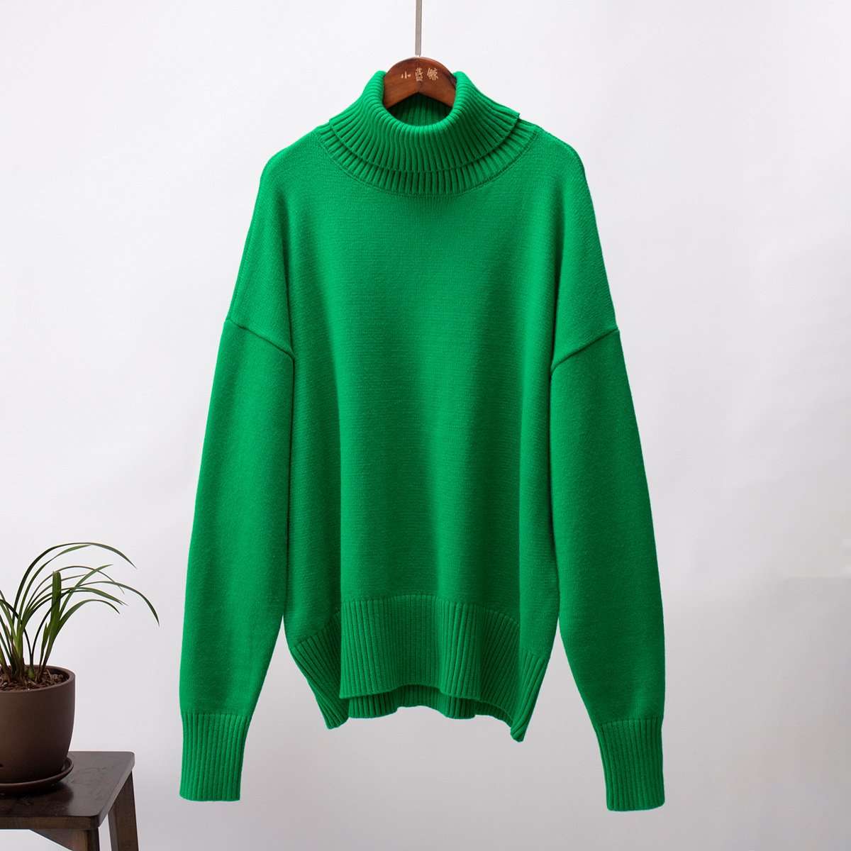 Overside High Neck Sweater