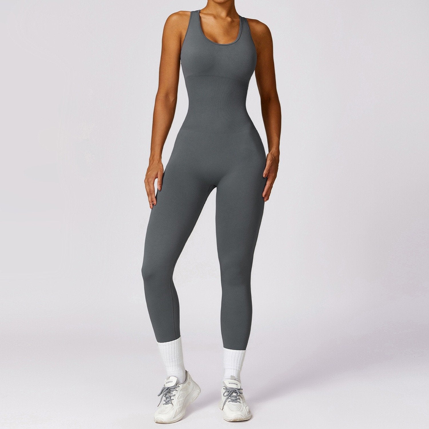 Seamless One Piece Sport Jumpsuit Fitness