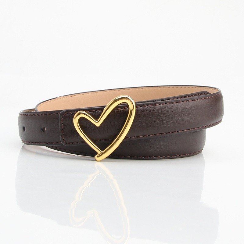 Belt With Golden Heart