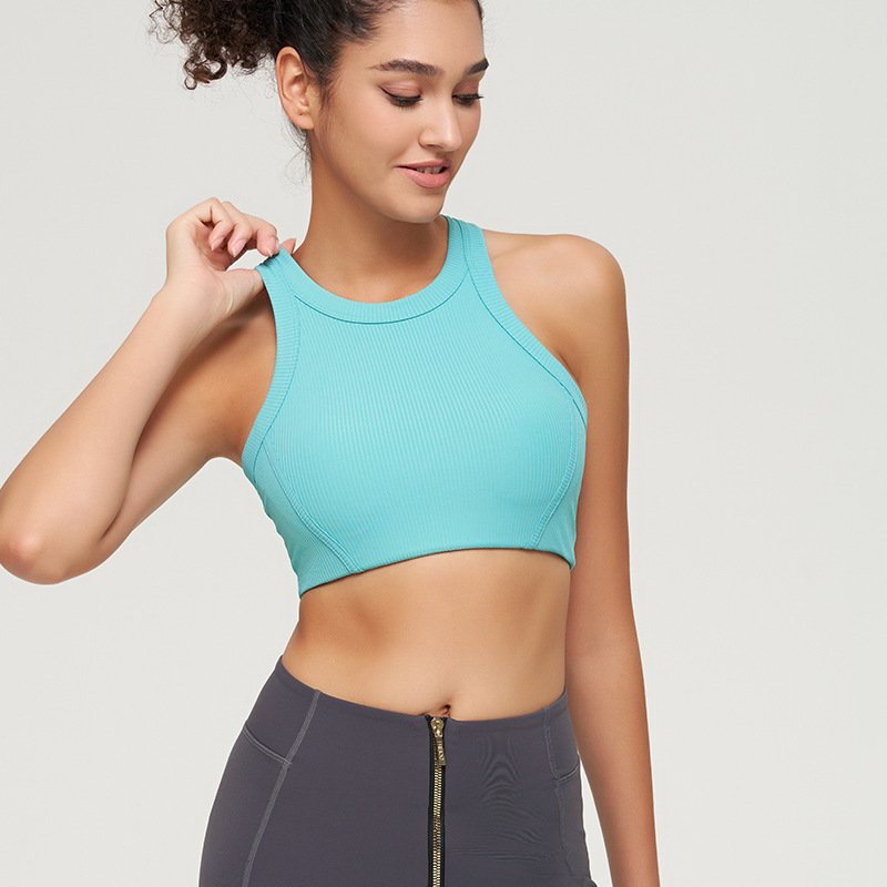 Quick-Drying Yarn Fitness Sports Bra