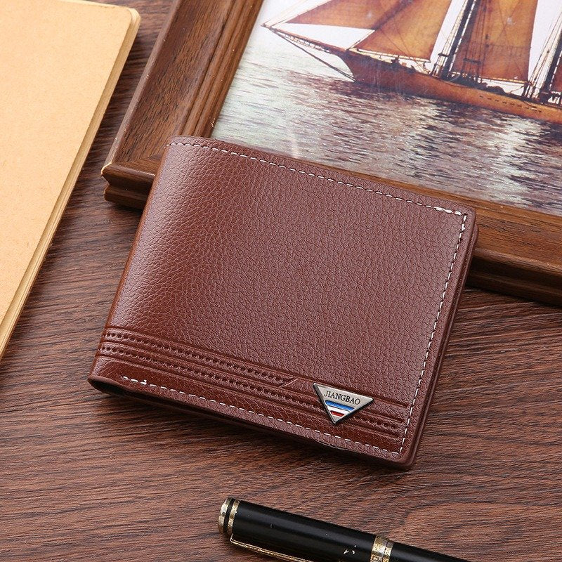 Short Style Men's Executive Wallet