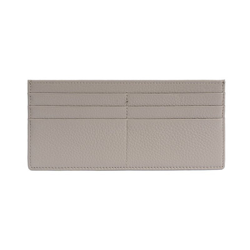 Wallet Card Bag Leather Multi Card Zipper