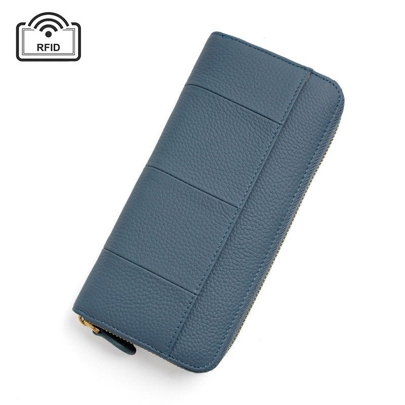 Women's Magnetic Wallet with Zipper