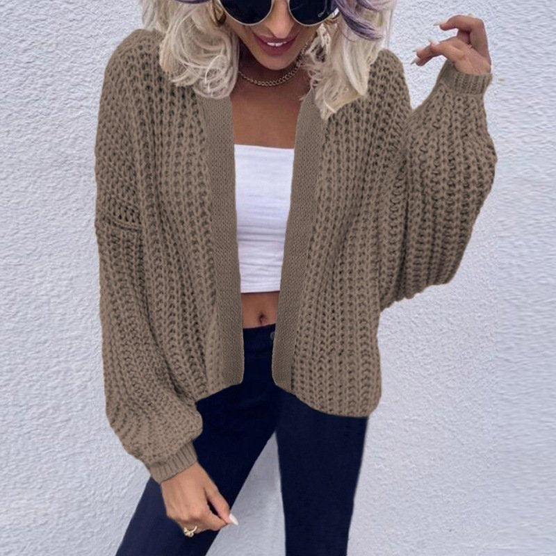 Short Cardigan Knitted