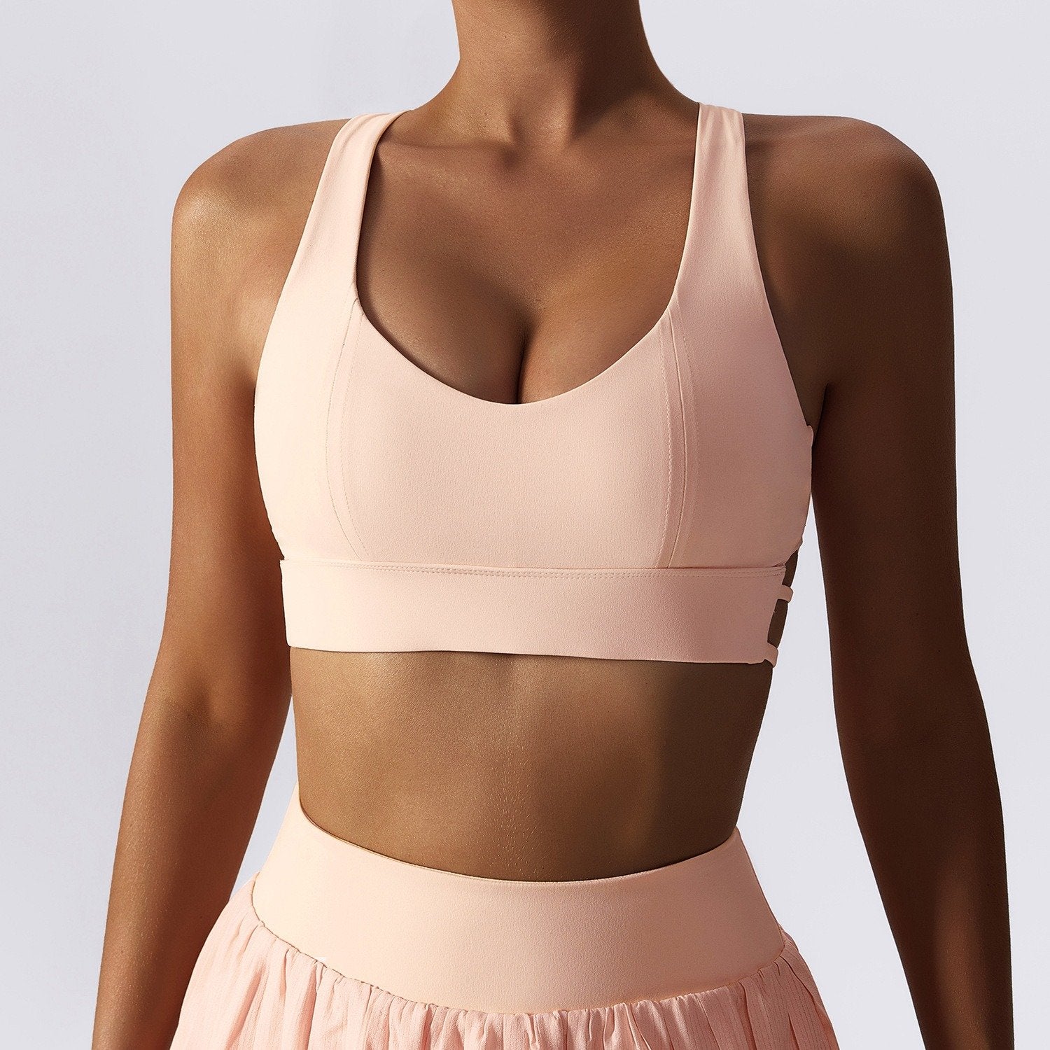 Cross Back Sports Bra