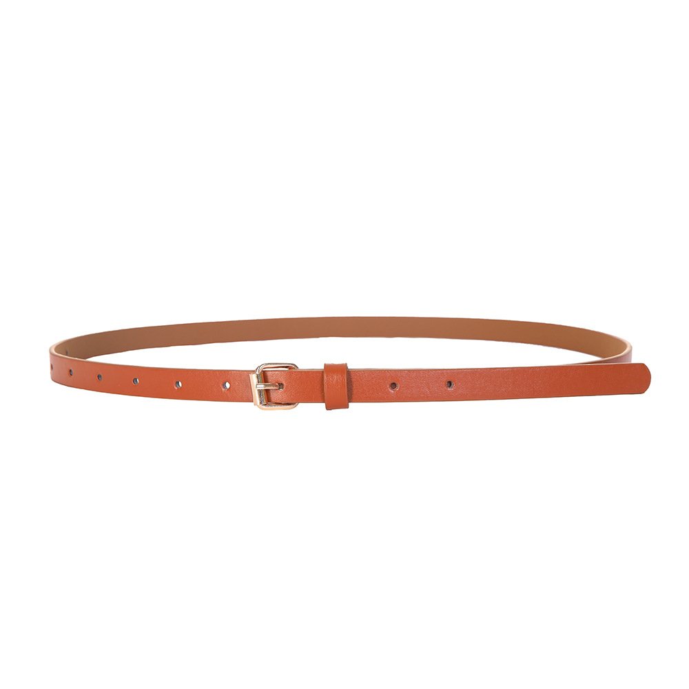 New Small PU Belt for Women Simple and Versatil