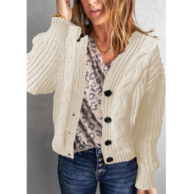 Short Knitted Cardigan