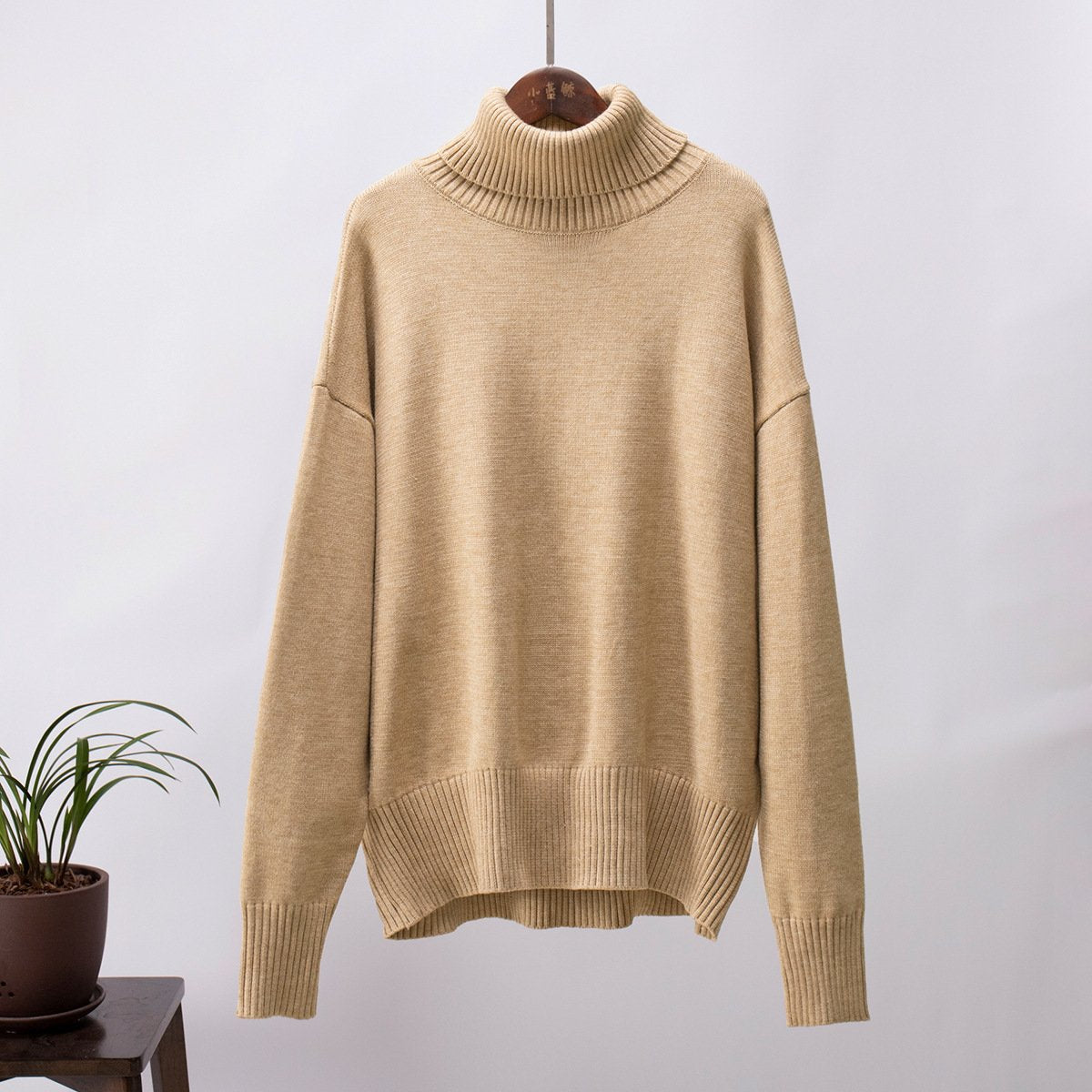 Overside High Neck Sweater