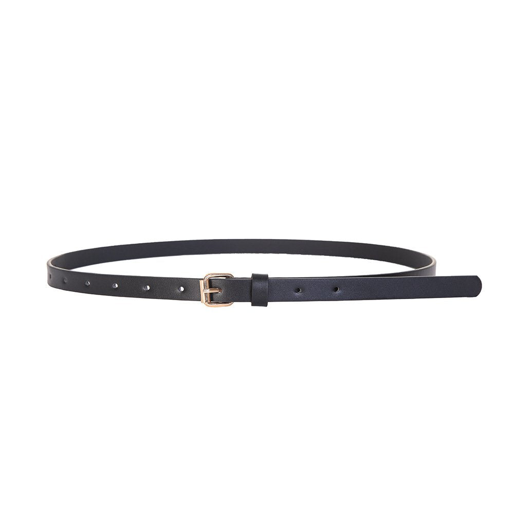 New Small PU Belt for Women Simple and Versatil