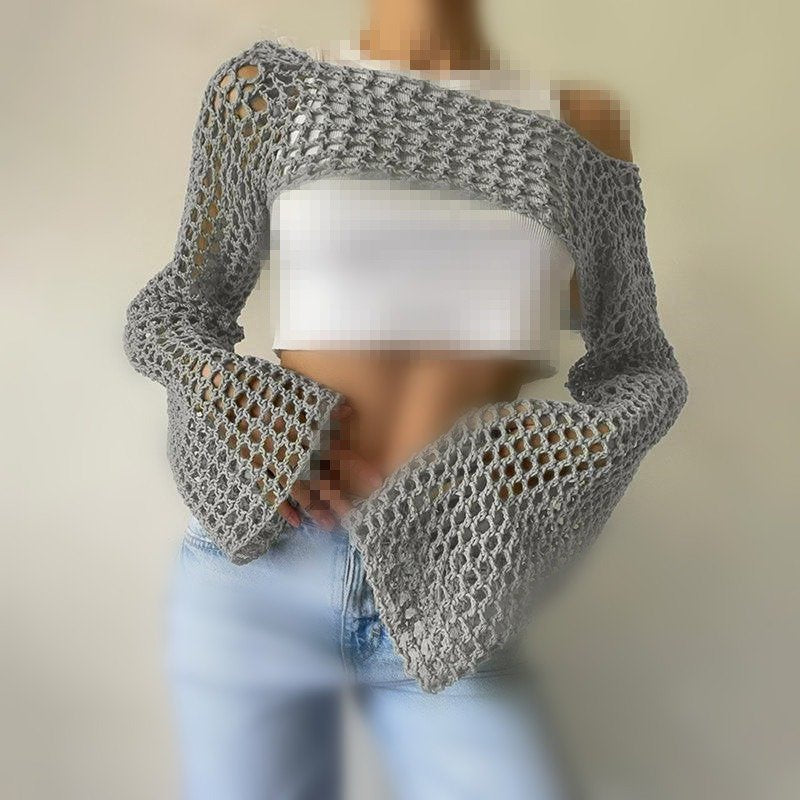 Long Sleeve Knitted Sweater