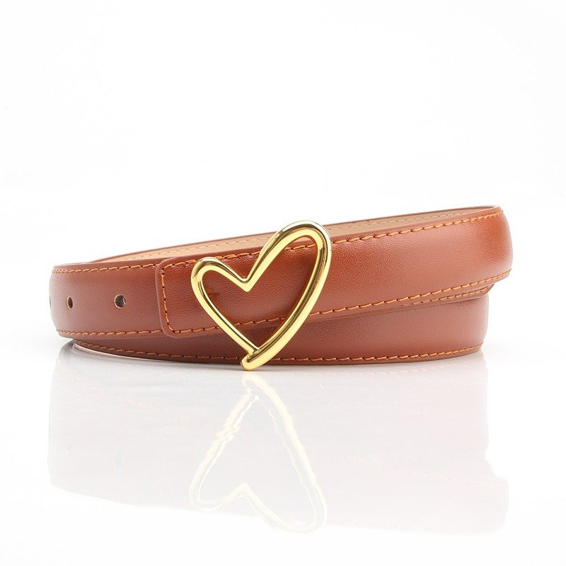 Belt With Golden Heart