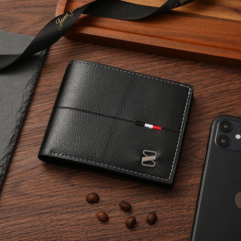 Men's Leather Wallet Multi-Card