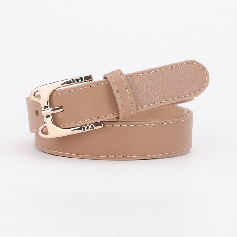 Alloy buckle belt women's jeans belt women's belt